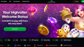 Katsubet Casino welcome bonus