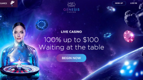 genesis casino welcome