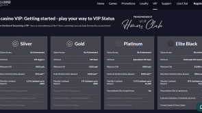 vegaslounge casino VIP club
