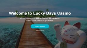 lucky days casino welcome bonus