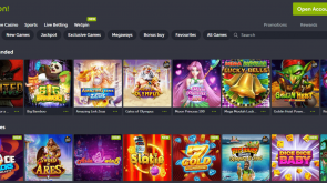 ComeOn casino games