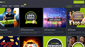 ComeOn casino bonuses