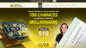 Grand Mondial casino bonus