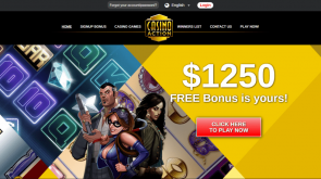 Casino Action welcome bonus