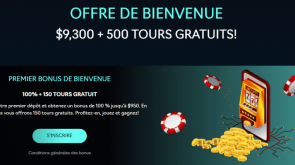 Oshi Casino Bonus de bienvenue