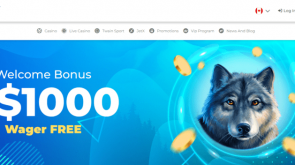 Wolfy Casino Welcome Bonus