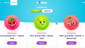 Nomini casino promo code